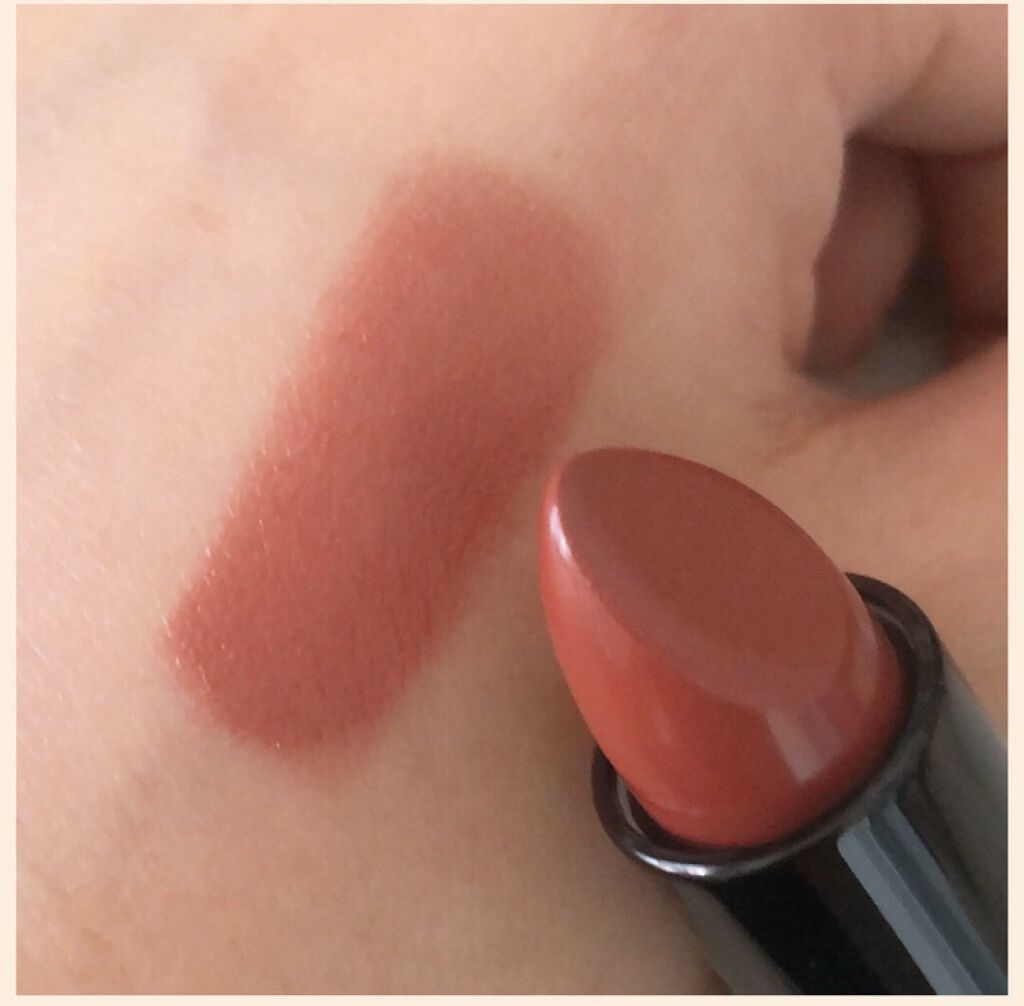 シームレスマットリップス 06 Bitter Rose/LUNASOL/口紅を使ったクチコミ（3枚目）