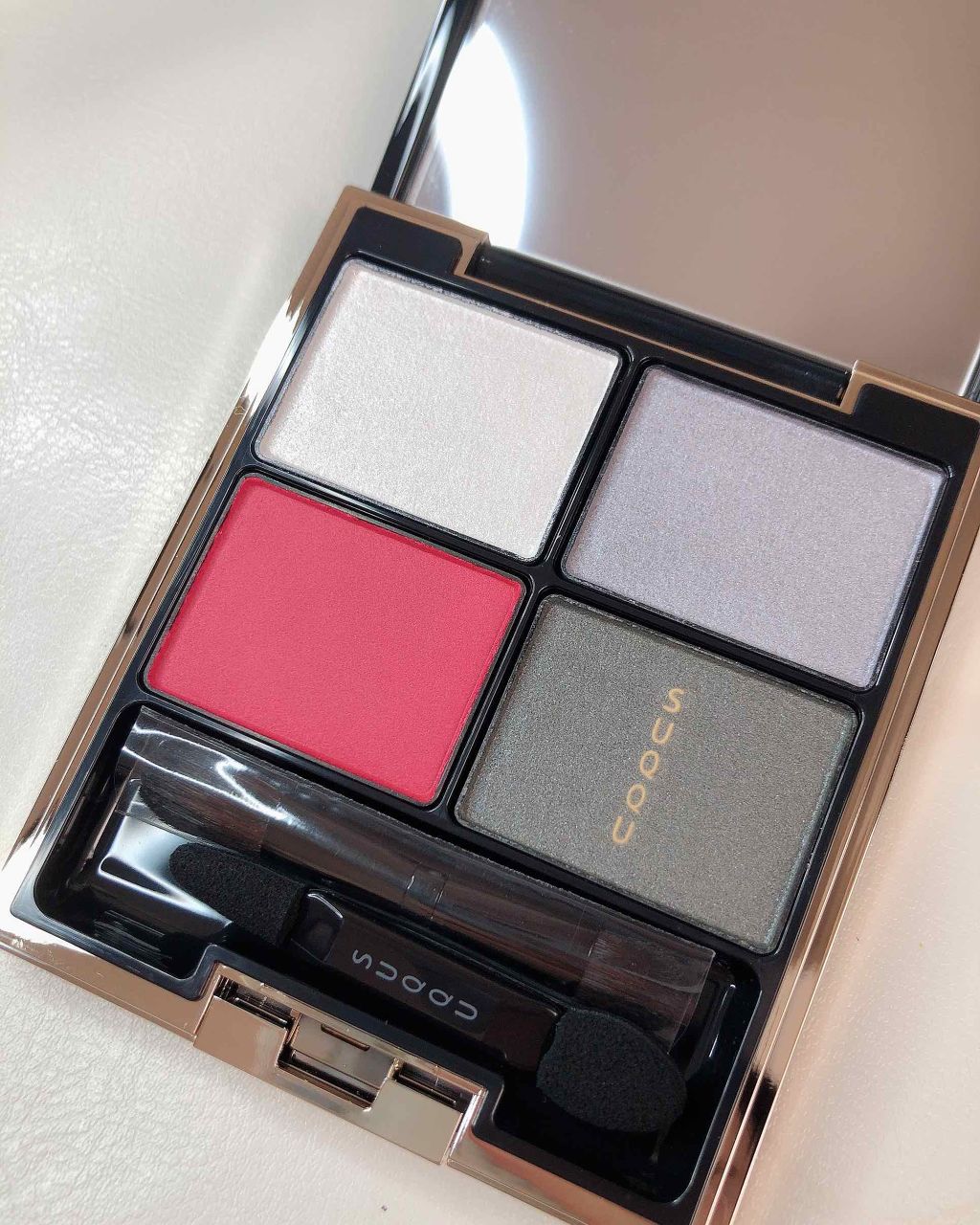 デザイニング カラー アイズ/SUQQU/アイシャドウパレットを使ったクチコミ(4枚目)