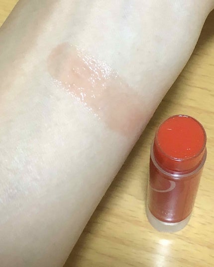 リップフォンデュ ポピーオレンジ/メンソレータム/リップバームを使ったクチコミ(2枚目)