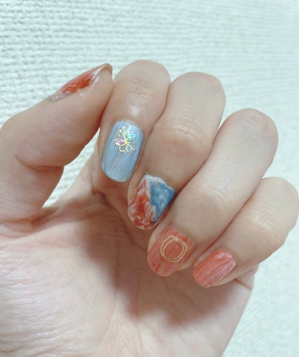 めー on LIPS 「簡単!夏ネイル💅..」(1枚目)