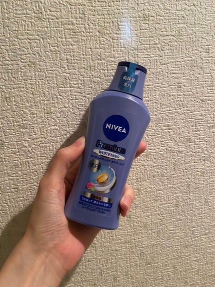 プレミアムボディミルク ホワイトニング【医薬部外品】 /ニベア/ボディミルクを使ったクチコミ(1枚目)