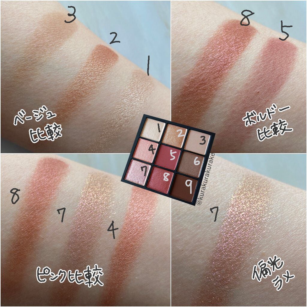 NARS アンインヒビテッド アイシャドーパレット 値下げ交渉可 - アイ