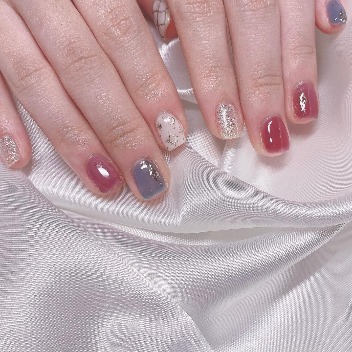 kanna on LIPS 「・・・MakeaWish/NCTUモチーフネイル静止画ver...」(2枚目)