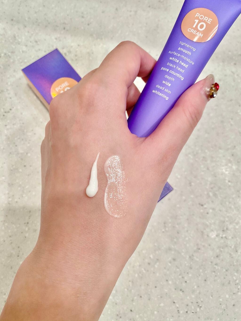 ポアーテンクリーム/DEWYCEL/化粧下地を使ったクチコミ(1枚目)