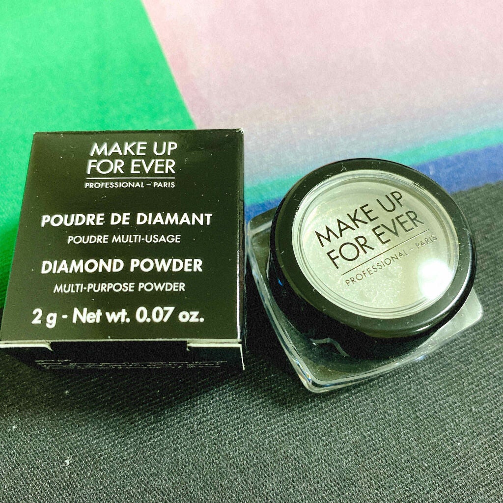 スターリットダイアモンドパウダー/MAKE UP FOR EVER/単色アイシャドウを使ったクチコミ(1枚目)