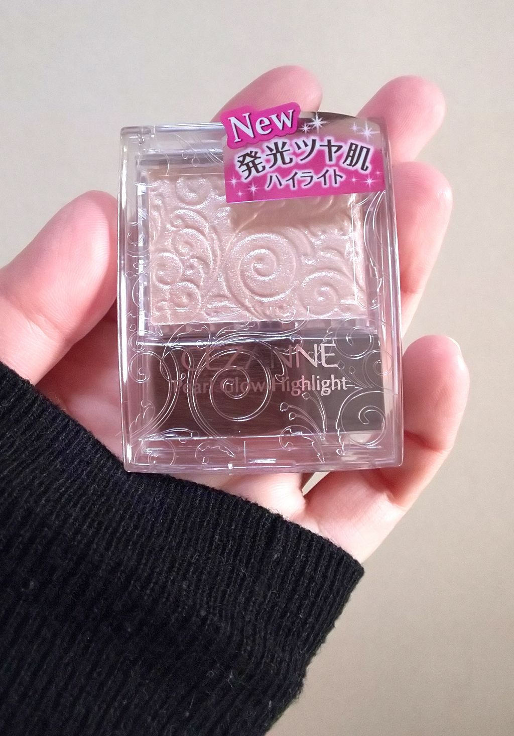 パールグロウハイライト/CEZANNE/パウダーハイライトを使ったクチコミ(1枚目)