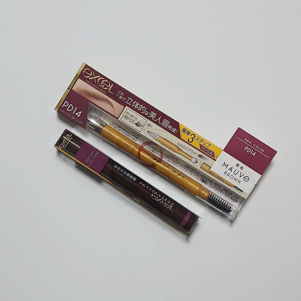 パウダー＆ペンシル　アイブロウＥＸ/excel/アイブロウペンシルを使ったクチコミ（1枚目）