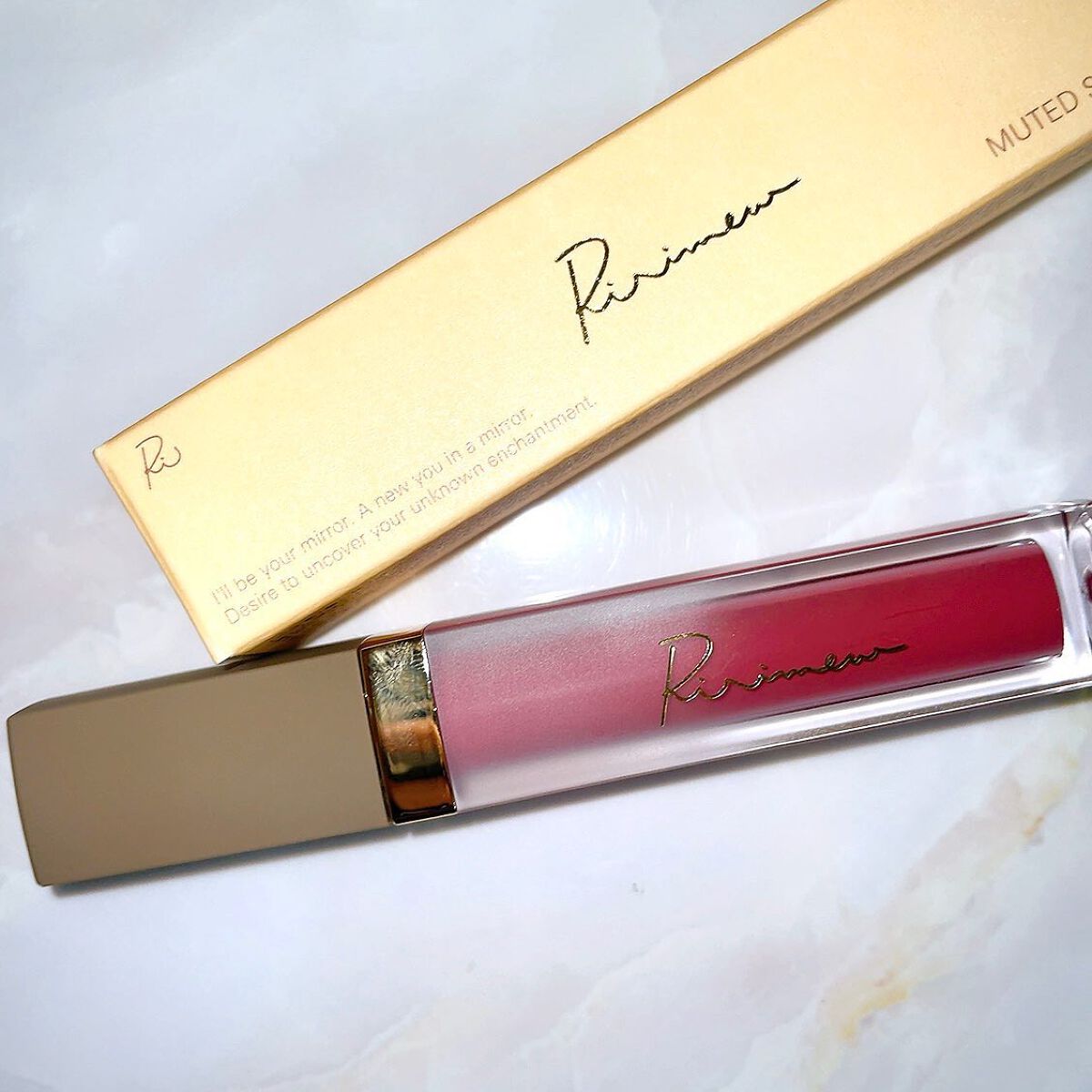 ミューテッドシアーティント/Ririmew/リップティントを使ったクチコミ（1枚目）