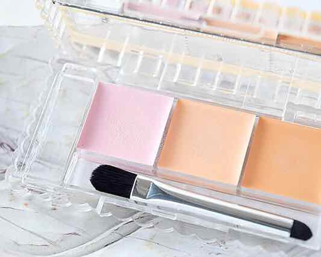 カラーミキシングコンシーラー/キャンメイク/パレットコンシーラーを使ったクチコミ（2枚目）