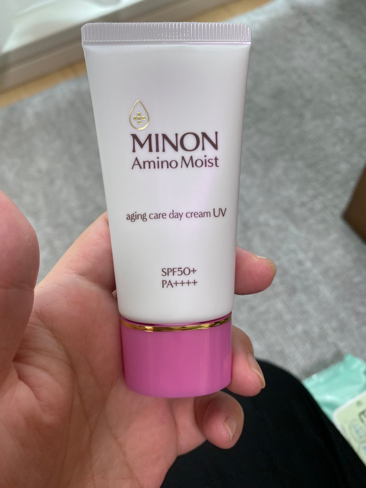 ミノン アミノモイスト エイジングケア デイクリームUV/ミノン/日焼け止めクリームを使ったクチコミ(1枚目)