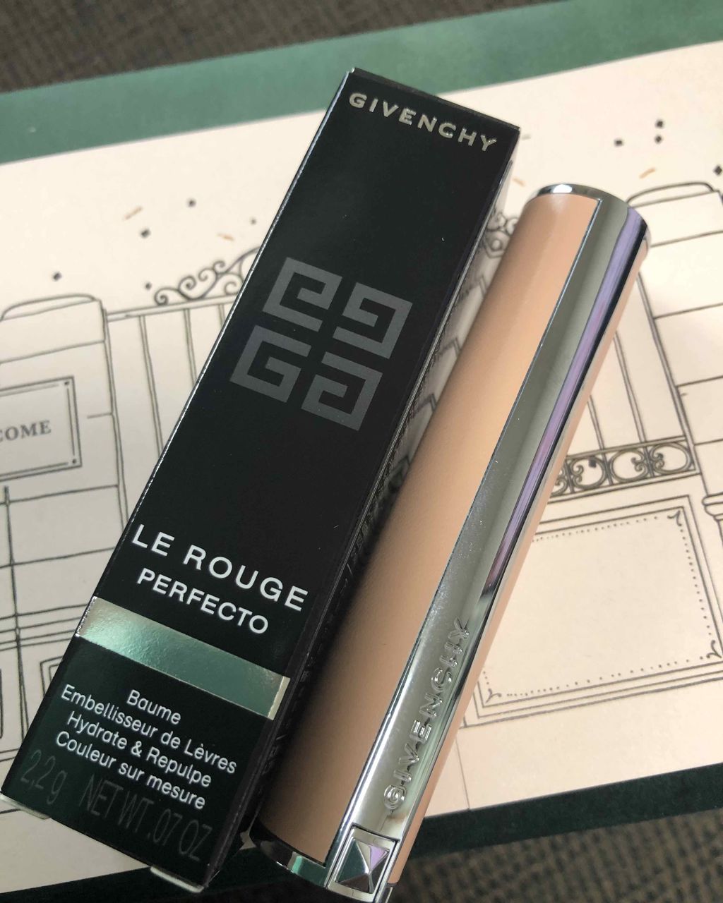 ルージュ・パーフェクト/GIVENCHY/リップケアを使ったクチコミ(1枚目)