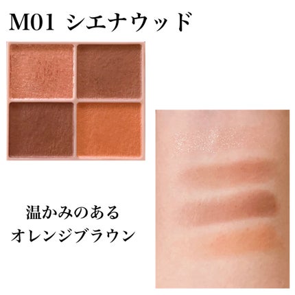 シルキースフレアイズ(マットタイプ)/キャンメイク/アイシャドウパレットを使ったクチコミ(2枚目)