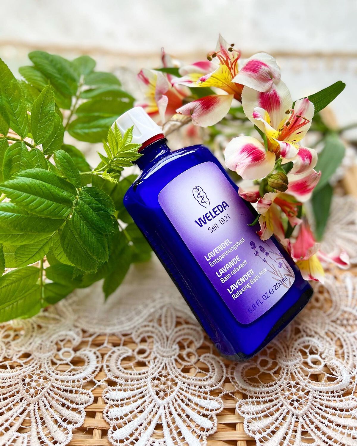 ラベンダー バスミルク/WELEDA/保湿系入浴剤を使ったクチコミ(1枚目)