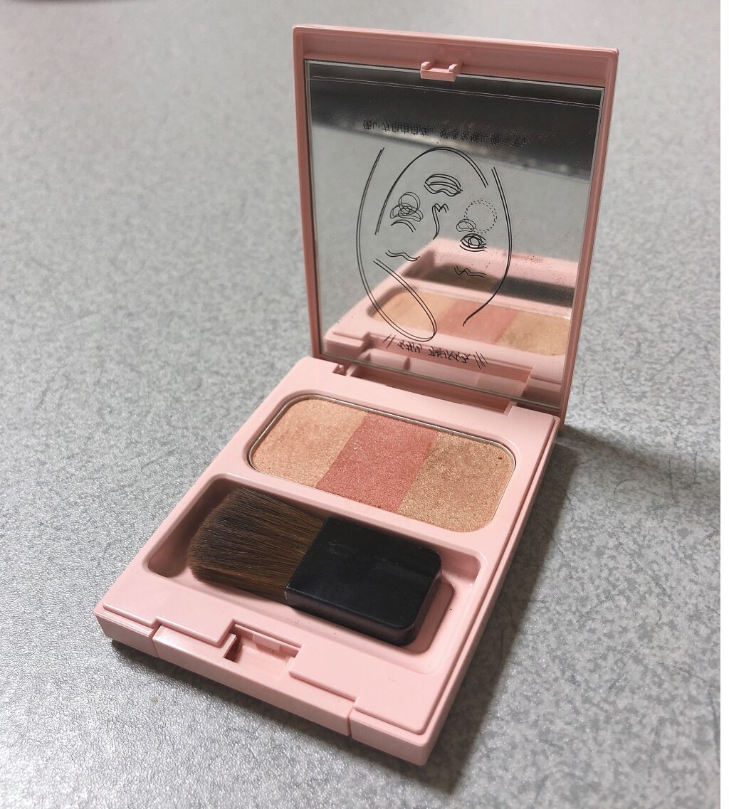 ブレンドチークカラー/WHOMEE/パウダーチークを使ったクチコミ（1枚目）