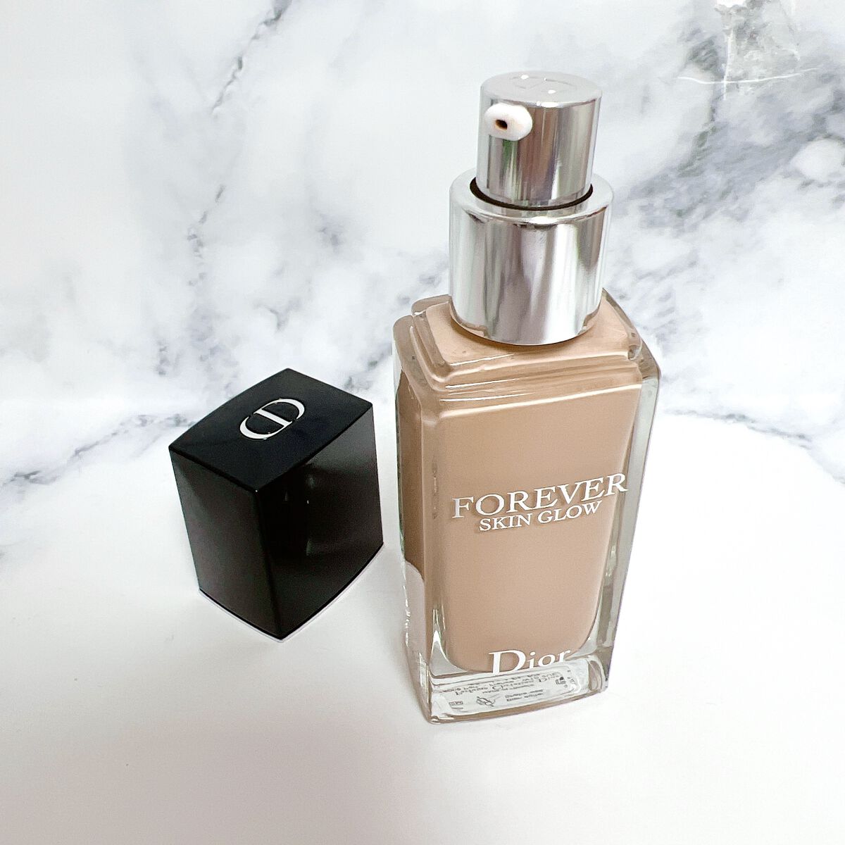 ディオールスキン フォーエヴァー フルイド グロウ/Dior/リキッドファンデーションを使ったクチコミ（3枚目）