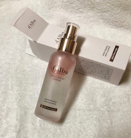 ダルバ ホワイトトリュフバイタルスプレーセラム/ダルバ/ミスト状化粧水を使ったクチコミ(1枚目)