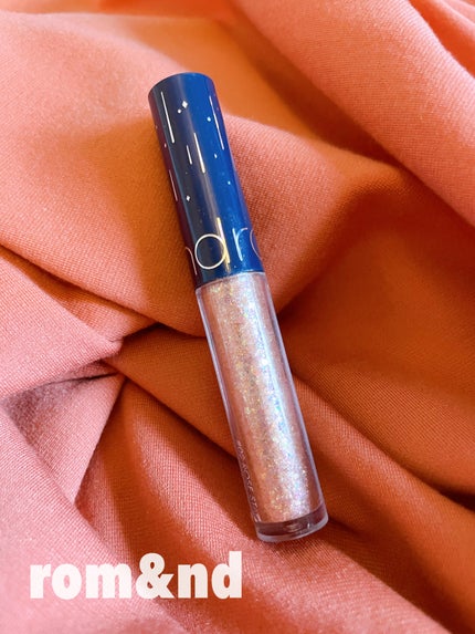 リキッド グリッター シャドウ/rom&nd/グリッターを使ったクチコミ(1枚目)