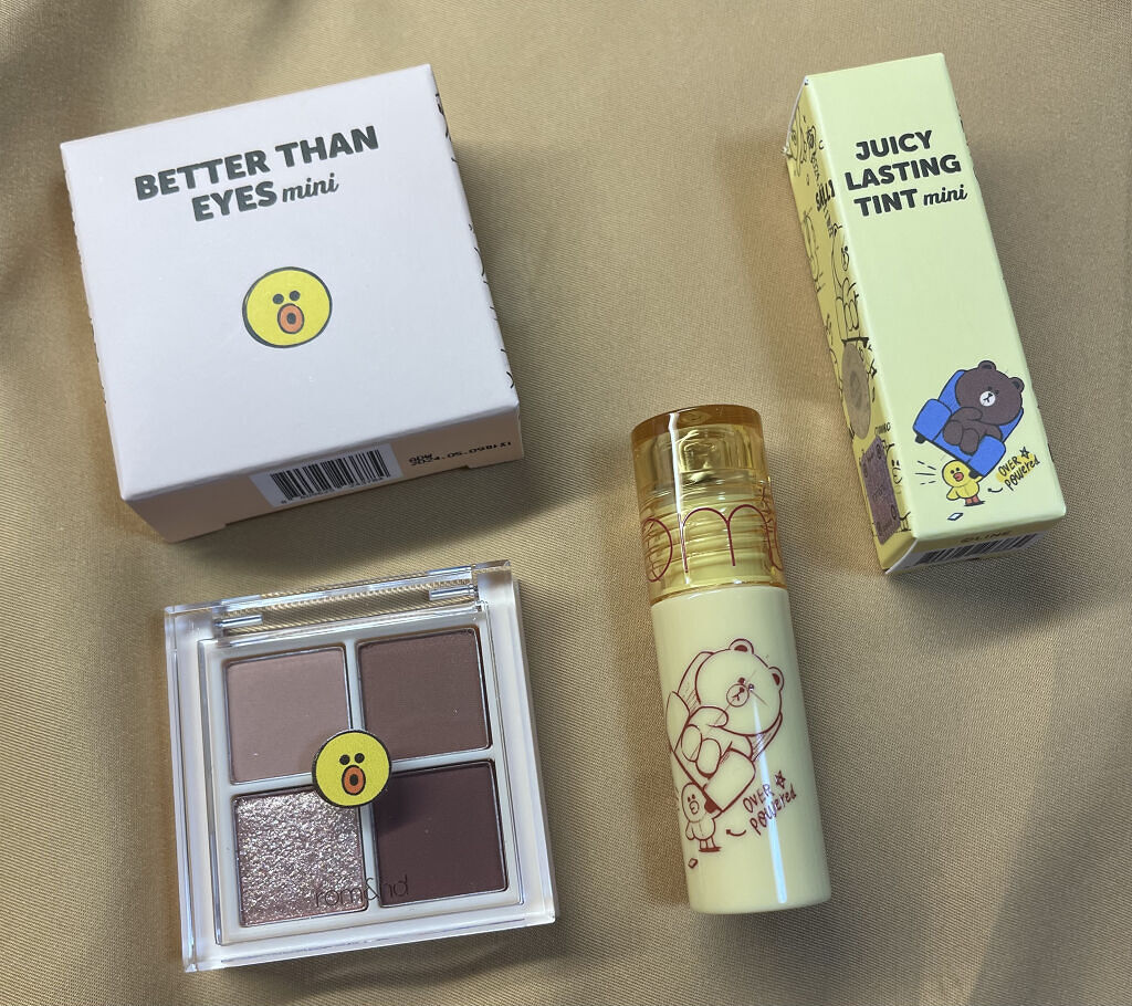 LINE FRIENDS EDITION/rom&nd/メイクアップキットを使ったクチコミ（1枚目）