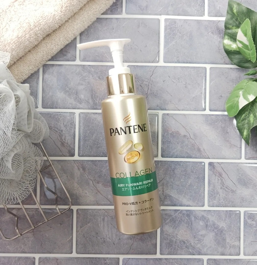 エアリーふんわりリペア インテンシブ ヴィタミルク 洗い流さないトリートメント/パンテーン/アウトバストリートメントを使ったクチコミ(1枚目)