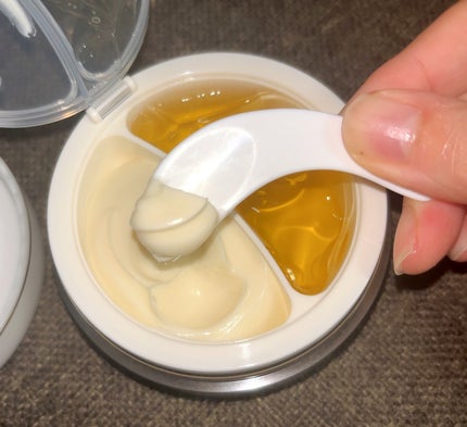 ホワイトトリュフダブルセラムアンドクリーム/ダルバ/フェイスクリームを使ったクチコミ(4枚目)