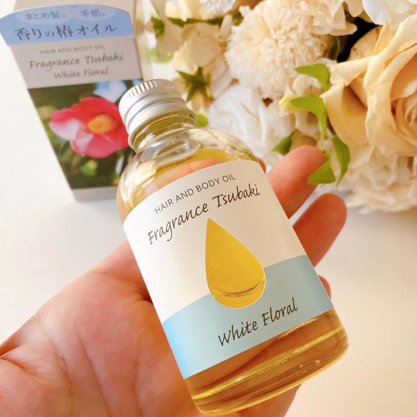フレグランス椿オイル ホワイトフローラル/本島椿/香水(レディース)を使ったクチコミ(1枚目)