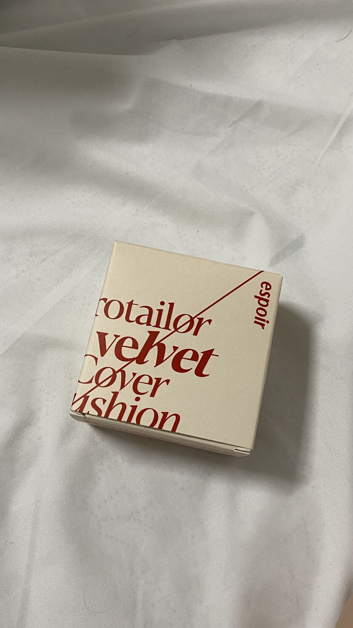 プロテーラービーベルベットカバークッション/espoir/クッションファンデーションを使ったクチコミ（1枚目）