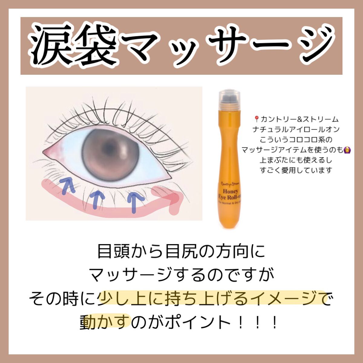 ナチュラルアイロールオンN/カントリー&ストリーム/アイケア・アイクリームを使ったクチコミ(6枚目)