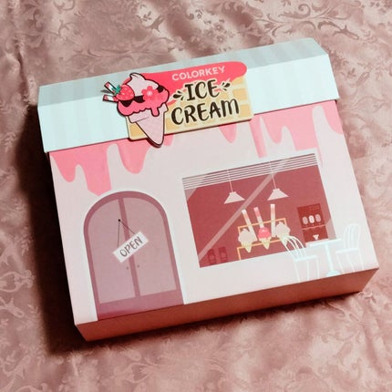 リップスティックアイスクリームティント/COLORKEY/口紅を使ったクチコミ(4枚目)