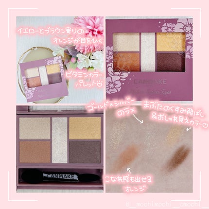 パーフェクトスタイリストアイズ/キャンメイク/アイシャドウパレットを使ったクチコミ(2枚目)