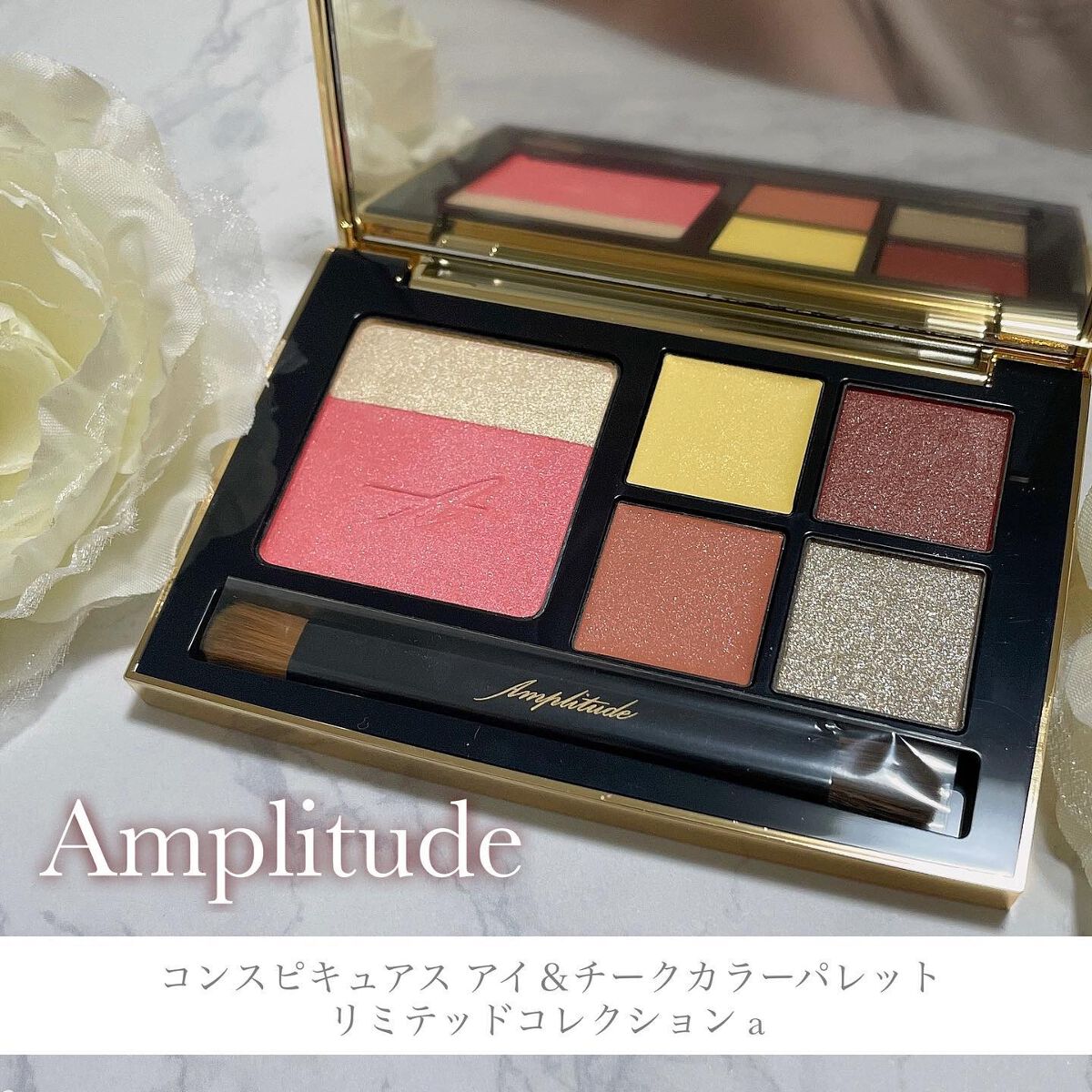 コンスピキュアス アイ&チークカラーパレット リミテッドコレクション a/Amplitude/アイシャドウパレットを使ったクチコミ(1枚目)