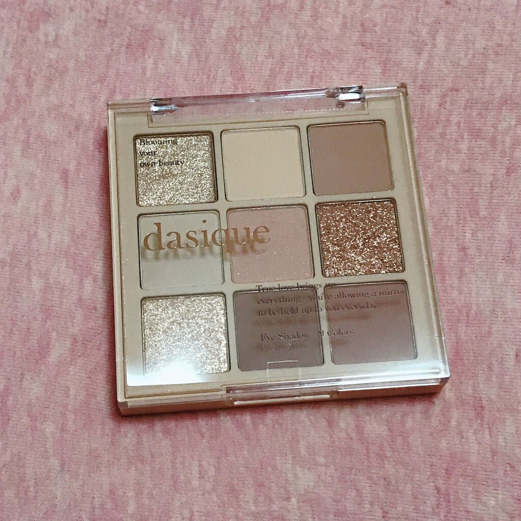 シャドウパレット/dasique/アイシャドウパレットを使ったクチコミ(2枚目)
