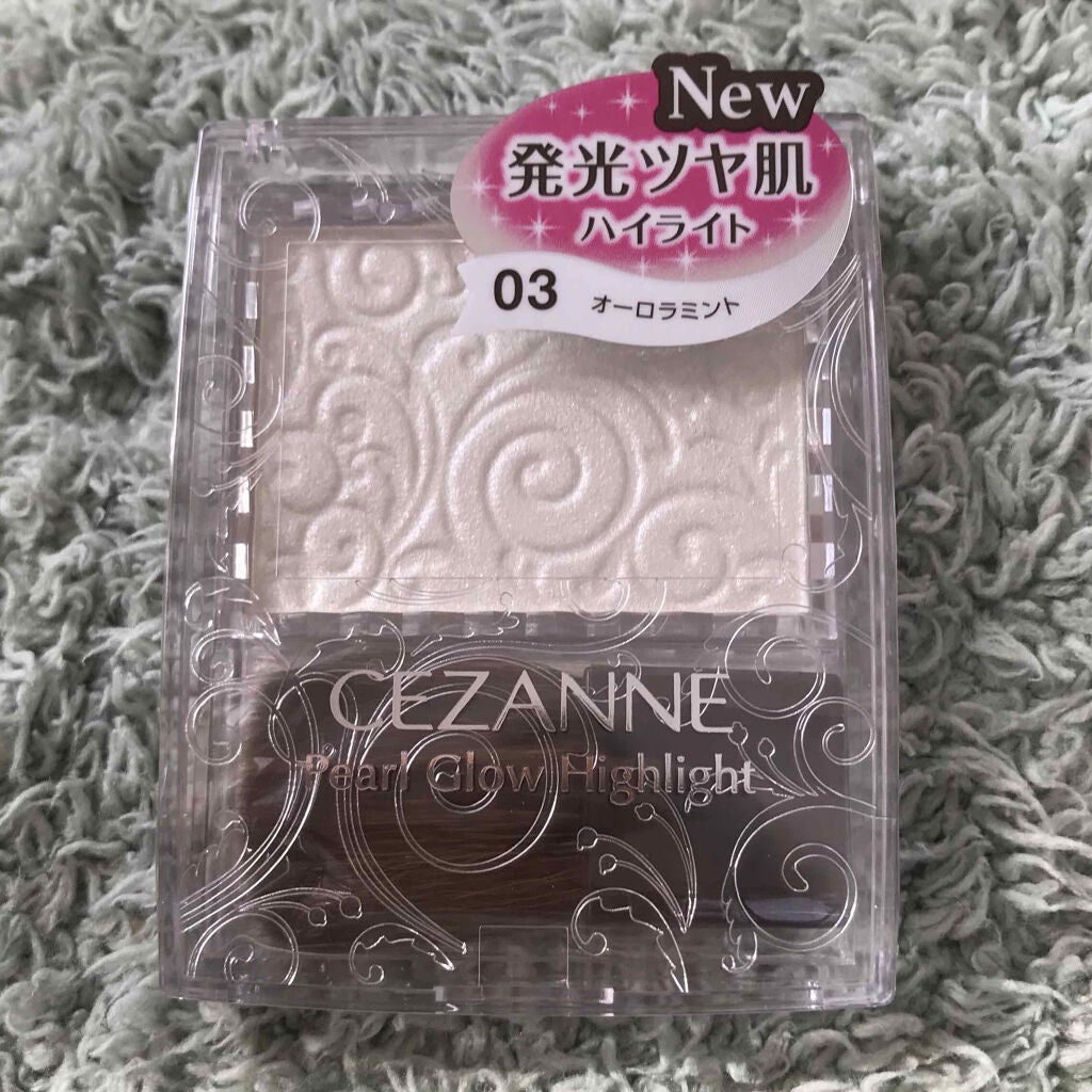 パールグロウハイライト/CEZANNE/パウダーハイライトを使ったクチコミ(1枚目)