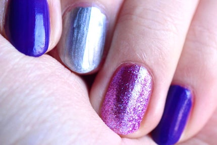 ネイルホリック Future Metal/ネイルホリック/マニキュアを使ったクチコミ(4枚目)