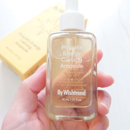 プロポリスエナジーカーミングアンプル/By Wishtrend/美容液を使ったクチコミ(4枚目)