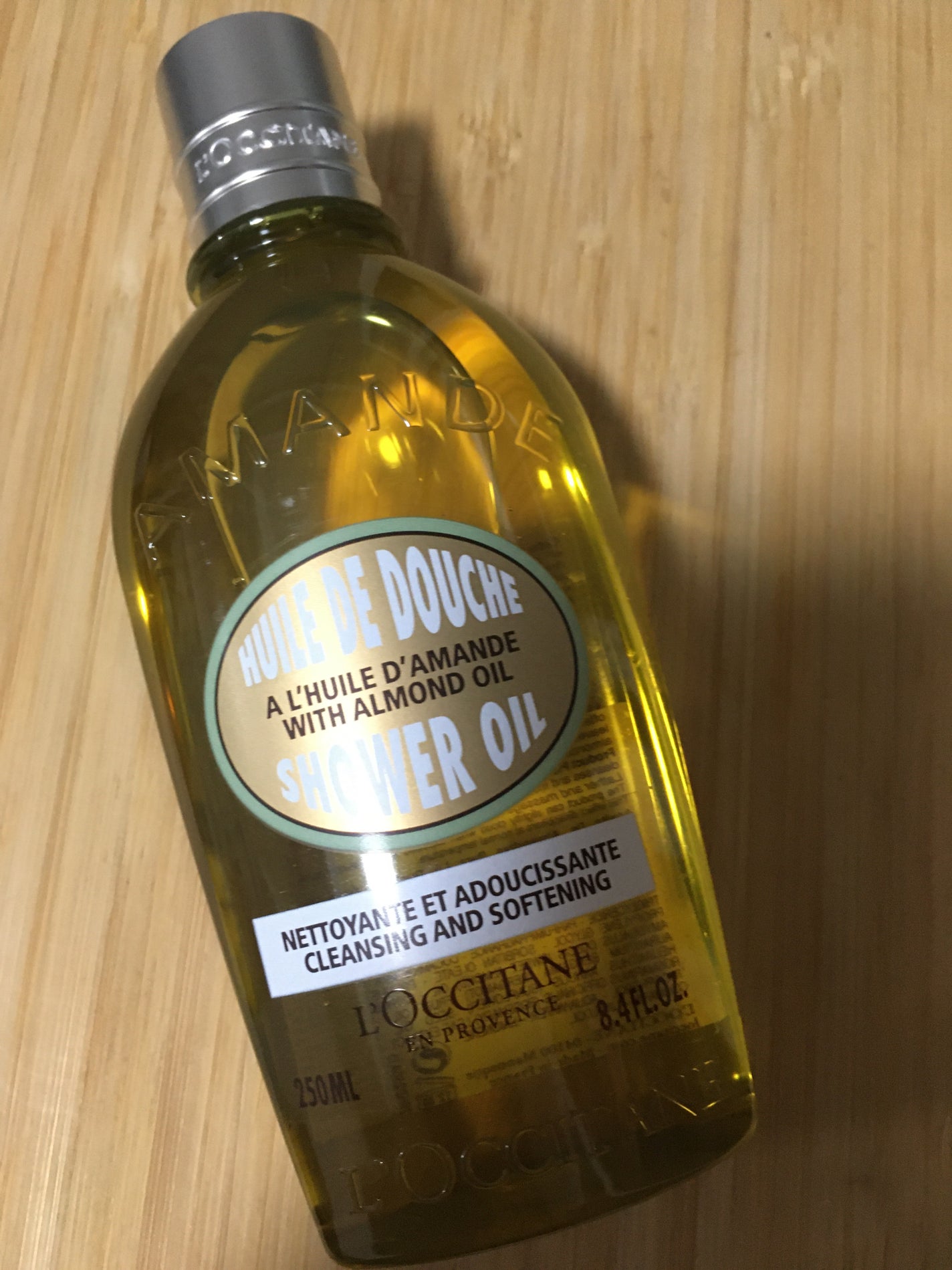 アーモンド モイスチャライジングシャワーオイル/L'OCCITANE/ボディソープを使ったクチコミ(1枚目)
