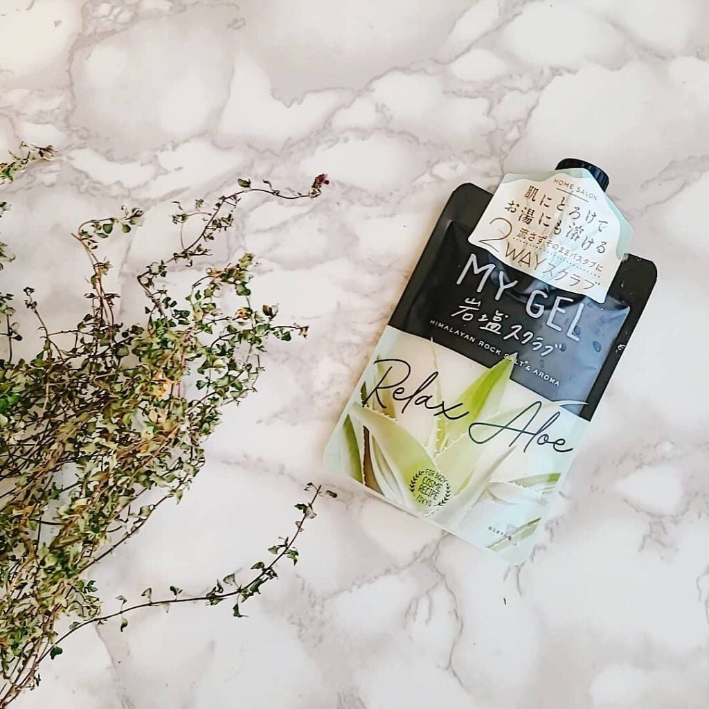 MY GEL 岩塩スクラブ/COSME RECIPE/ボディスクラブを使ったクチコミ(1枚目)