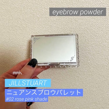 ジルスチュアート ニュアンスブロウパレット/JILL STUART/パウダーアイブロウを使ったクチコミ（1枚目）