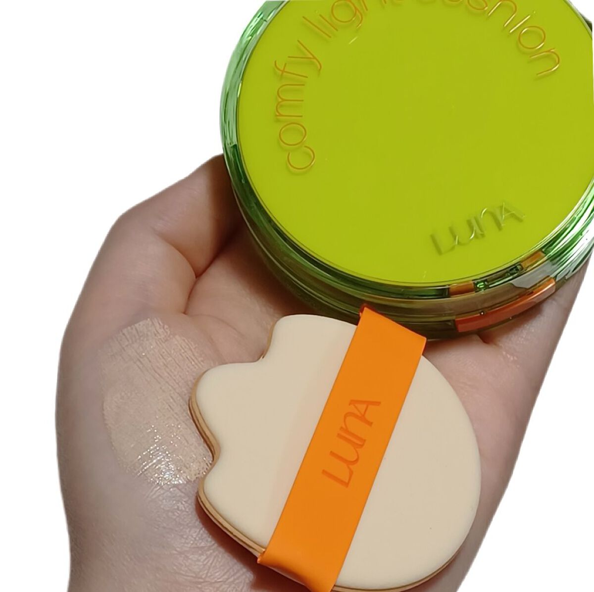 コンフィーライトクッション/LUNA/クッションファンデーションを使ったクチコミ（3枚目）