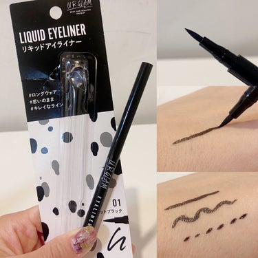 UR GLAM　LIQUID EYELINER/U R GLAM/リキッドアイライナーを使ったクチコミ（1枚目）