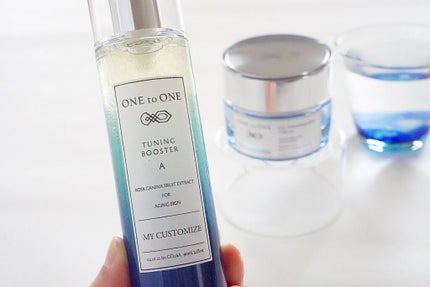 チューニングブースター (5,000円)+ゲル パーソナライザー (30,000円)/ONE to ONE Beauty/スキンケアキットを使ったクチコミ(3枚目)