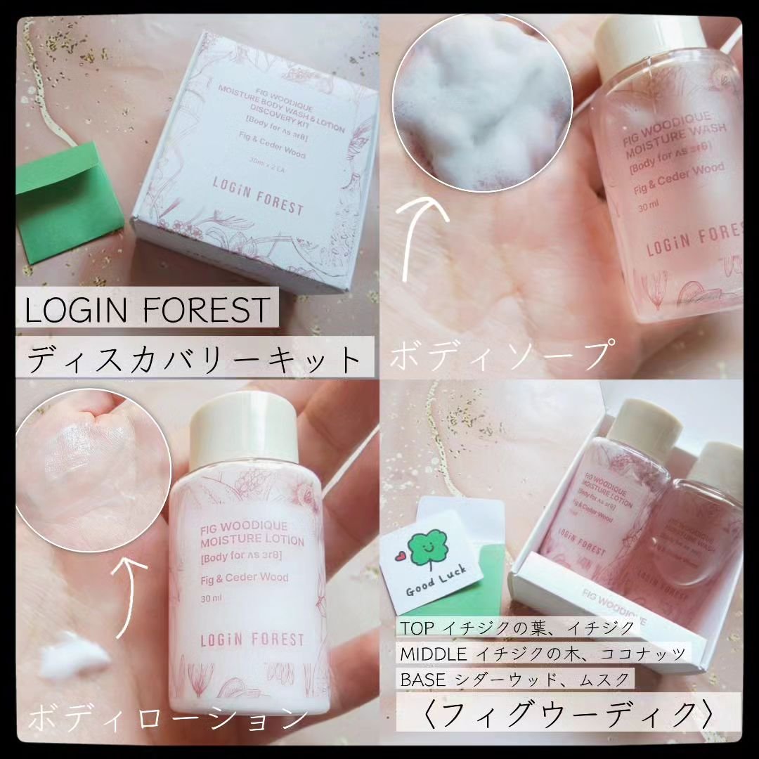 ディスカバリーキット/Login Forest/トライアルキットを使ったクチコミ（1枚目）