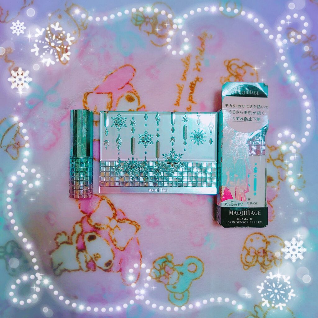 マキアージュ MAQuillAGEアナと雪の女王コラボ商品(化粧下地・ファンデーション・口紅)