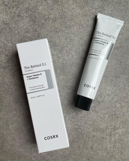 RXザ・レチノール0.1クリーム/COSRX/フェイスクリームを使ったクチコミ(1枚目)
