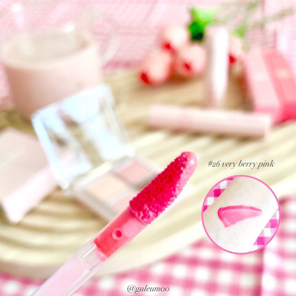 ジューシーラスティングティント/rom&nd/リップティントを使ったクチコミ（2枚目）