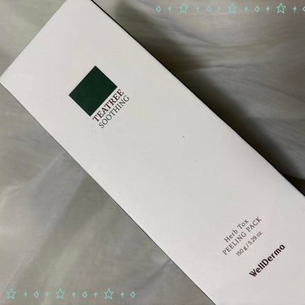 ティーツリーハーブピーリングパック/WellDerma/洗い流すパック・マスクを使ったクチコミ(1枚目)