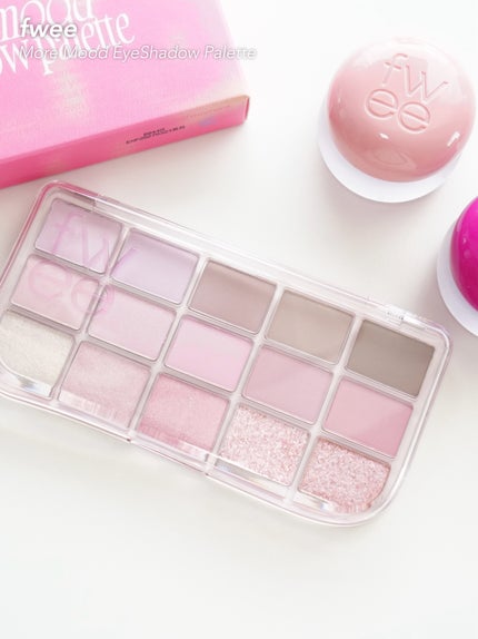 フィー モアムードアイパレット/fwee/アイシャドウパレットを使ったクチコミ(2枚目)