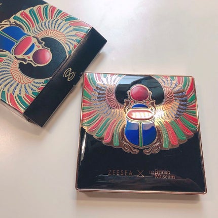 大英博物館 エジプトシリーズ アイシャドウパレット/ZEESEA/アイシャドウパレットを使ったクチコミ(2枚目)