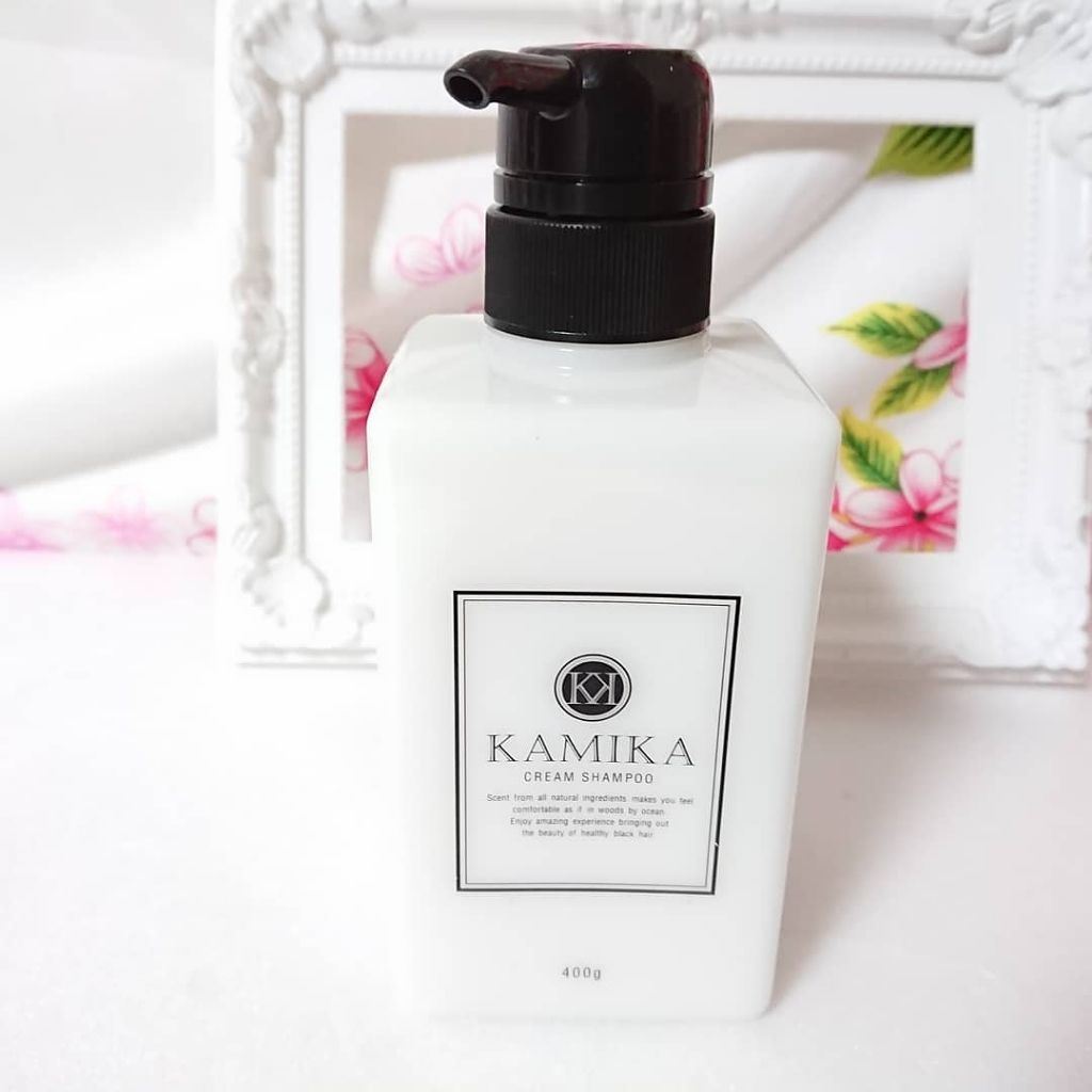 黒髪クリームシャンプー/KAMIKA/シャンプー・コンディショナーを使ったクチコミ(1枚目)