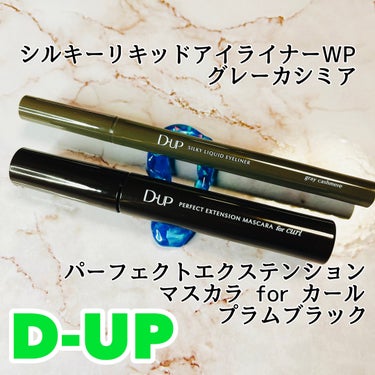 ☑︎D-UP
シルキーリキッドアイライナーWP　グレーカシミア
パーフェクトエクステンション マスカラ for カール　プラムブラック

#ディーアップ
#プロモーション

10/1より全国のバラエティ