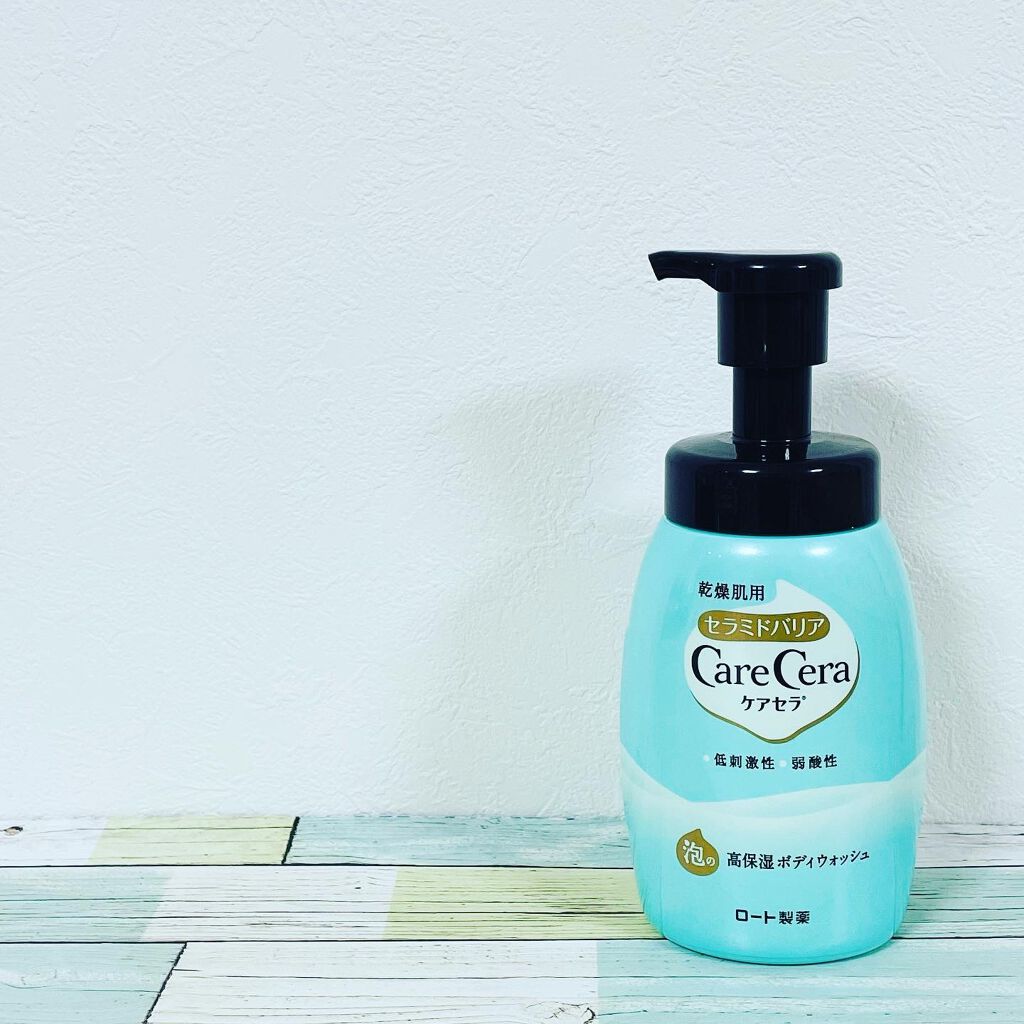 泡の高保湿ボディウォッシュ/ケアセラ/ボディソープを使ったクチコミ(1枚目)